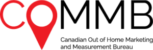 Logo of COMMB - Canadian OOH Marketing and Measurement Bureau