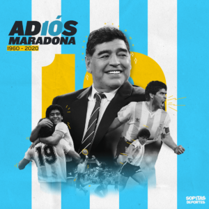 The one and only, Diego Maradona