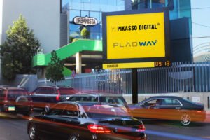 Pikasso and Pladway DOOH advertising